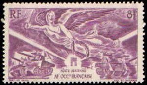 French West Africa #C4, Complete Set, 1946, Hinged