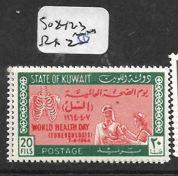 KUWAIT (P0503B)  WORLD HEALTH DAY SG 242-3  MNH