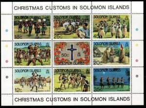 SOLOMON ISLANDS SGMS507 1983 CHRISTMAS MNH