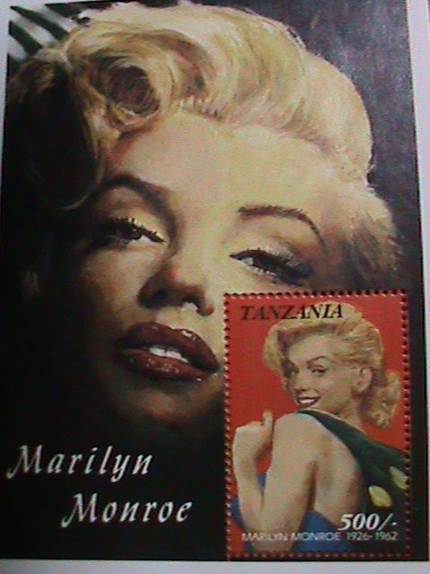 TANZANIA STAMP: 1962  MARILYN MONROE: MNH  S/S SHEET .VERY RARE.