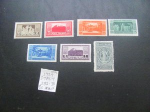 ITALY 1929 HINGED  SC 232-238 SET XF $105 (152)