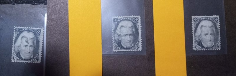 73 JACKSON -(3 ITEMS)