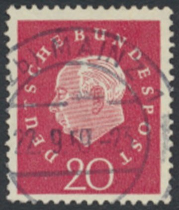 Germany Sc# 795 Used  Heuss   see details  / scans 