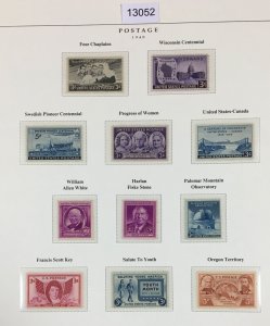 MOMEN: US STAMPS  1948 MINT OG NH COLLECTION LOT #13052