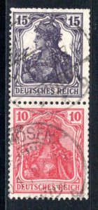 Germany Scott # 100, 83, used, se-tenant, Mi# S9ca