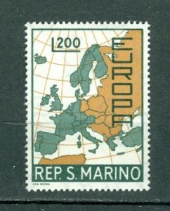 SAN MARINO 1967  EUROPA  #664 MNH...$0.75