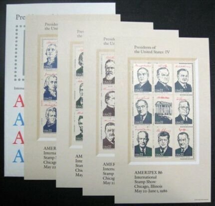 USA 2216-2219 Mint (NH) Complete Set with USPS Envelope