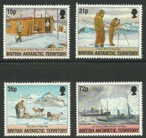 Album Treasures Br Antarctic Terr Scott # 214-217 Operation Taberin Mint NH