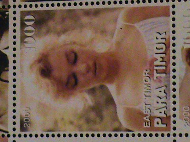 COLORFUL MARILYN MONROE STAMP SHEET