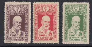 Indochina 234-6 Dr. Yersin mint