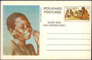 South Africa, Transkei, Government Postal Card