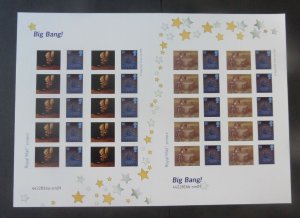 2011 Stampex Big Bang Aliens - Origin of Crop Circles Limited Edit. Smiler Sheet