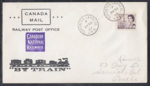 Canada - Aug 1967 Toronto & Capreol, ON RPO Cover #4