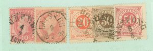 Sweden #45-48 Used Single (King)