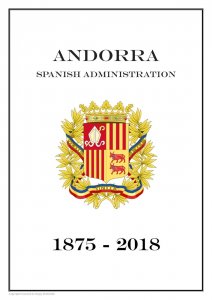 Andorra Spanish Administration 1875-2018  PDF (DIGITAL) STAMP  ALBUM PAGES