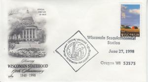 1998 Wisconsin SesquiCentennial Oregon Pictorial