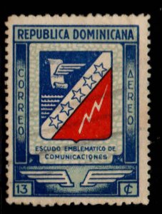 Dominican Republic Scott C55 Used communications stamp