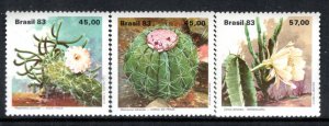 BRAZIL 1890-1892 MNH VF Cacti