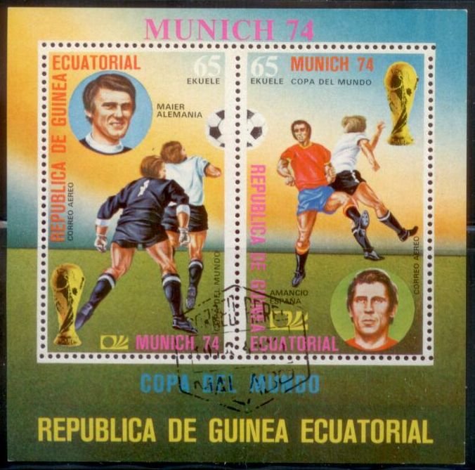 Equatorial Guinea 1974 Munich World Cup CTO