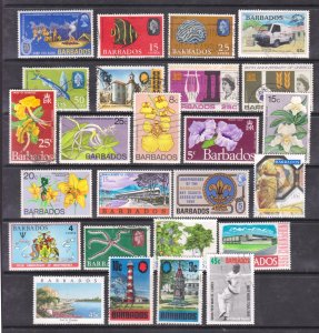 BARBADOS - SELECTED STAMPS - 25V - USED