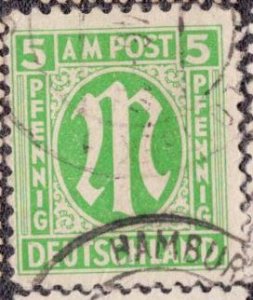 Germany Allied Occupation - 1945 3N4a Used