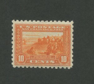 United States Postage Stamp #404 Mint Very Lightly Hinged VF San Francisco Bay