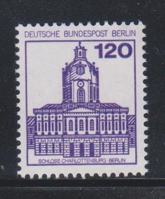 Germany,  120pf Charlottenburg (SC# 9N443) MNH