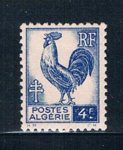 Algeria 184 MLH Gallic Rooster 1944 (A0306)+