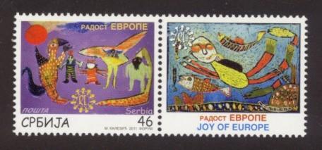 Serbia Sc# 567 MNH Joy of Europe 2011