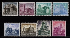 Spain 1966 Spanish Castles (1st series), Set [Mint]