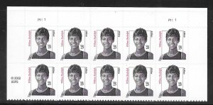 #3422 MNH Plate Block & Copy Block of 10