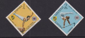 Spain  #1678-1679  MNH  1971  gymnasts