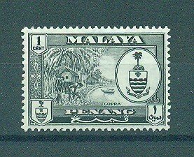 Malaya - Penang sc# 56 (4) mnh cat value $.25