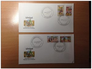 Senegal FDC 1st Day 1992 School Reforestation Trees Trees-