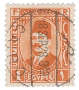 EGYPT. SCOTT # 128. YEAR 1927. USED. # 2