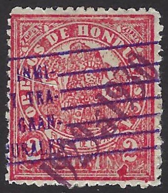 HONDURAS 261 USED SCV $3.50 BIN $1.40 PERSON