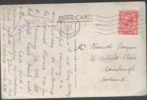 Great Britain 1932 PC with LANDS END cachet