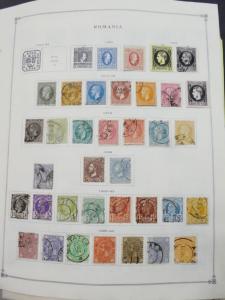 EDW1949SELL : ROMANIA Very clean Mint & Used collection on album pages Cat $2648
