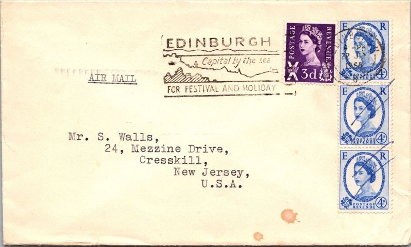 Scotland 1955 - Capital by the Sea, For Festival & Holiday - Edinburgh - F31292