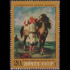 RUSSIA 1972 - Scott# 4004 Delacroix Painting 20k NH