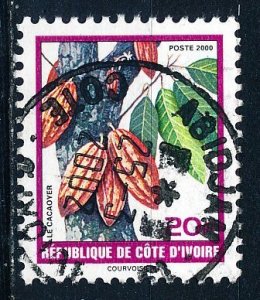 Ivory Coast #1068 Single Used