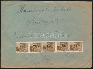 Hungary stamp 1946 Inflation cover WS104170