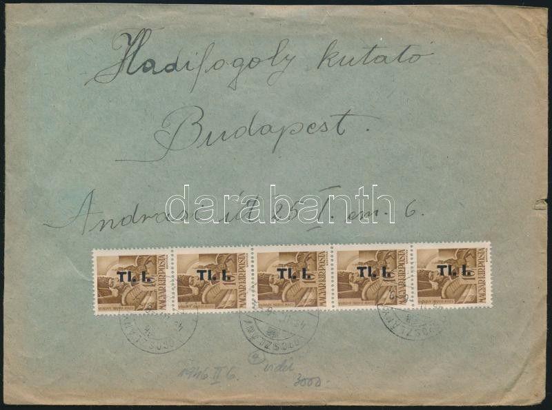 Hungary stamp 1946 Inflation cover WS104170