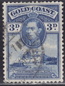 Gold Coast 119 USED 1938 Christiansborg Castle, Accra