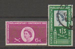 Great Britain SG 629 - 630 set Used