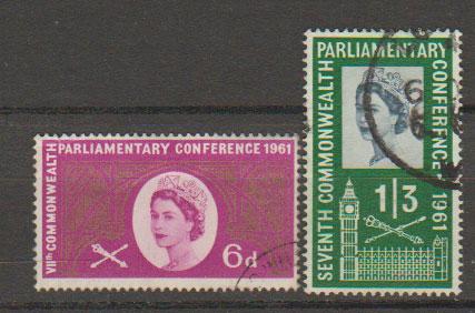 Great Britain SG 629 - 630 set Used