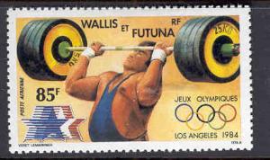 WALLIS & FUTUNA ISLANDS C130 MINT HINGED SUMMER OLYMPICS 1984