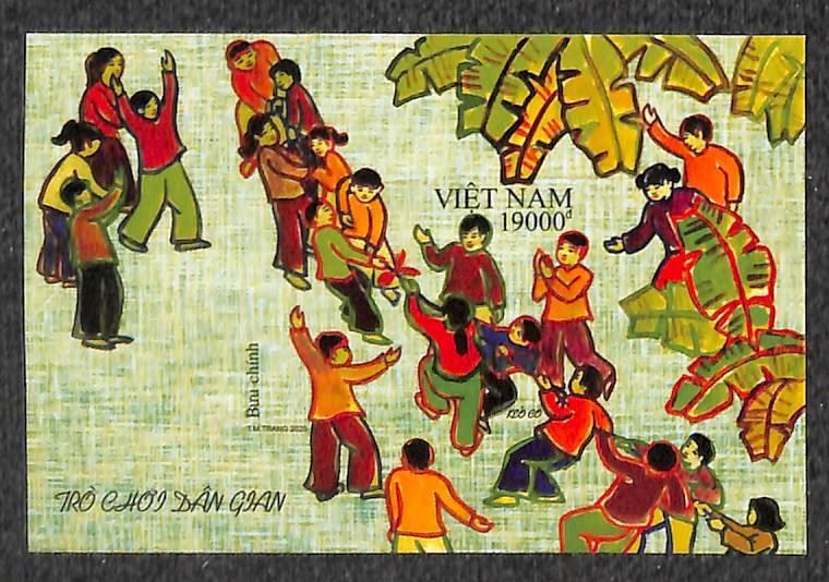 Vietnam 2020, Folk games s/s, imperforated, MNH