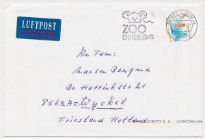 Cover / Postmark Germany 1999 - ZOO Duisburg - Bear