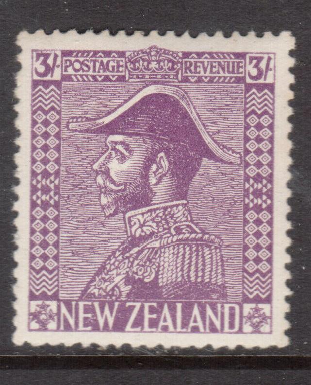 New Zealand #183 Very Fine + Never Hinged With Some Toning On Reverse